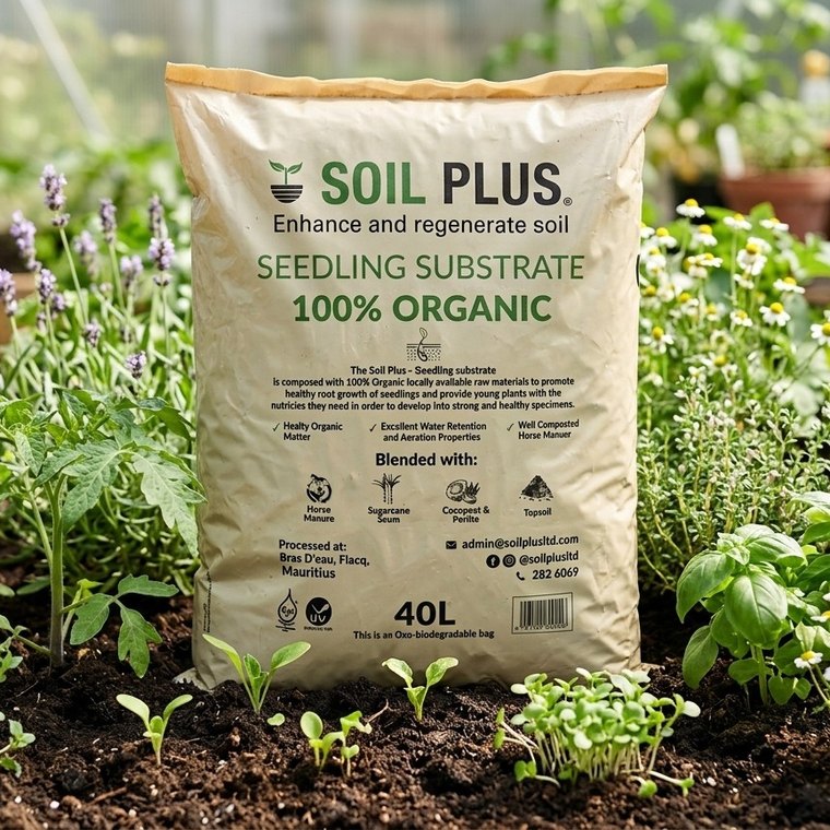 Soil Plus Seedling Substrate bags